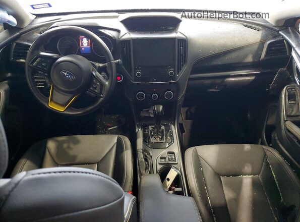 JF2GTHSC4PH317515 2023 SUBARU CROSSTREK Charcoal Dashboard view