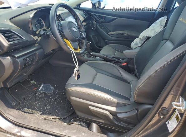 JF2GTHSC4PH317515 2023 SUBARU CROSSTREK Charcoal Front interior view