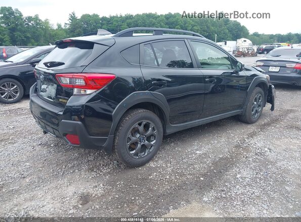 JF2GTHSC5NH216738 2022 SUBARU CROSSTREK Black Հետևի աջ