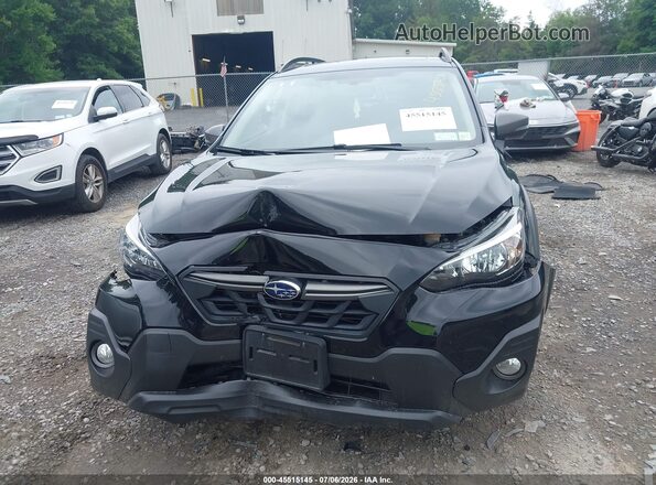 JF2GTHSC5NH216738 2022 SUBARU CROSSTREK Black Սարքավորումների վահանակի տեսք