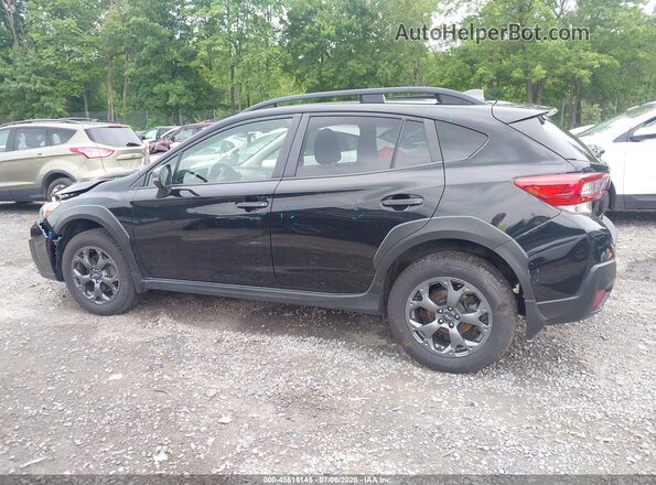 JF2GTHSC5NH216738 2022 SUBARU CROSSTREK Black Սալոնի 360 աստիճան տեսք