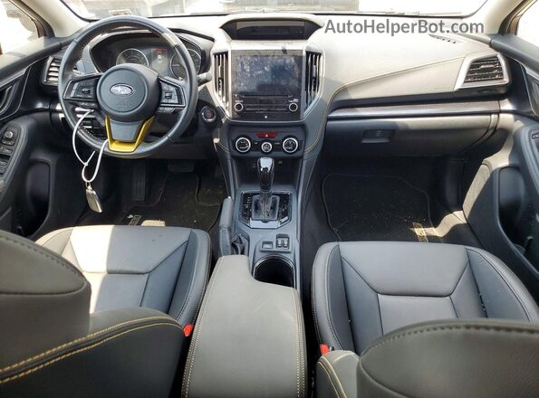 JF2GTHSC5PH298991 2023 SUBARU CROSSTREK White Dashboard view