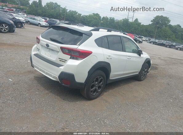JF2GTHSC6MH260097 2021 SUBARU CROSSTREK White Задня права чверть