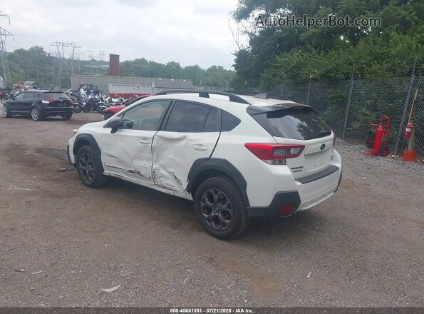 JF2GTHSC6MH260097 2021 SUBARU CROSSTREK White Задня ліва чверть