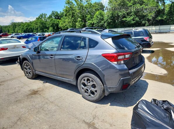 JF2GTHSC6MH289096 2021 SUBARU CROSSTREK Gray Tył lewy