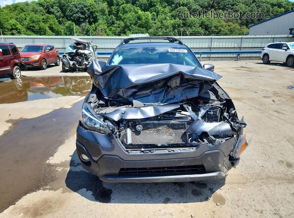 JF2GTHSC6MH289096 2021 SUBARU CROSSTREK Gray Widok z przodu