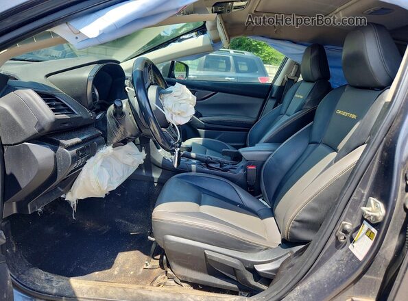 JF2GTHSC6MH289096 2021 SUBARU CROSSTREK Gray Widok wnętrza z przodu
