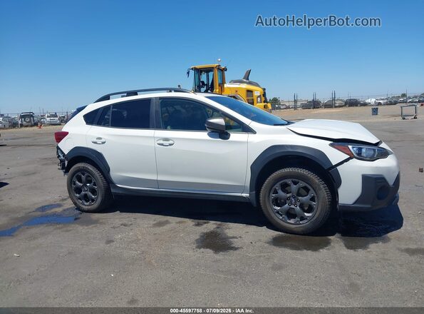 JF2GTHSC6MH374388 2021 SUBARU CROSSTREK White Rear interior view