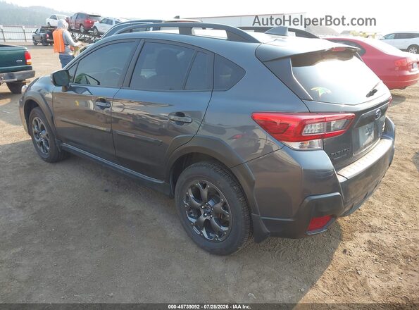 JF2GTHSC6NH235993 2022 SUBARU CROSSTREK Gray Rear left
