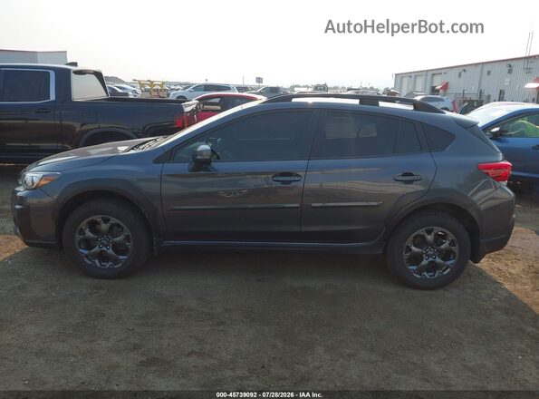 JF2GTHSC6NH235993 2022 SUBARU CROSSTREK Gray 360 interior view