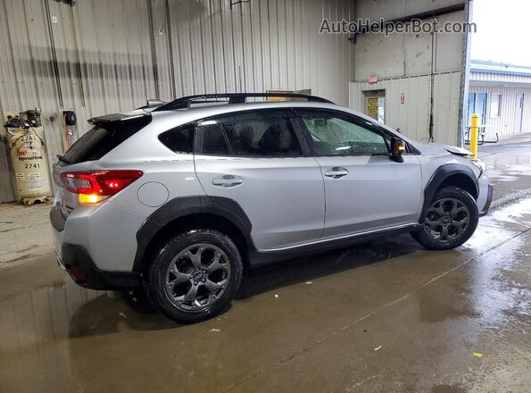 JF2GTHSC6PH282993 2023 SUBARU CROSSTREK Silver უკანა მარჯვენა