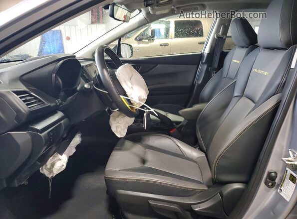 JF2GTHSC6PH282993 2023 SUBARU CROSSTREK Silver წინა სალონის ხედი