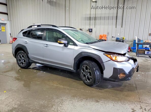 JF2GTHSC6PH282993 2023 SUBARU CROSSTREK Silver წინა მარჯვენა