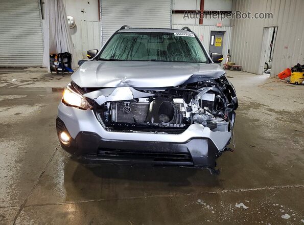 JF2GTHSC6PH282993 2023 SUBARU CROSSTREK Silver წინა ხედი
