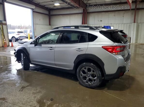 JF2GTHSC6PH282993 2023 SUBARU CROSSTREK Silver უკანა მარცხენა