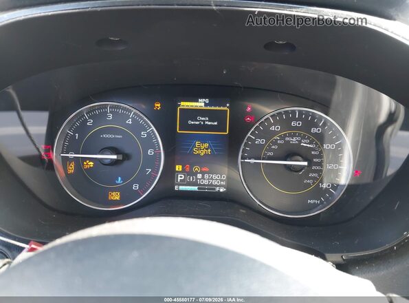 JF2GTHSC7MH309100 2021 SUBARU CROSSTREK Gray Հետևի նստատեղերի տեսք