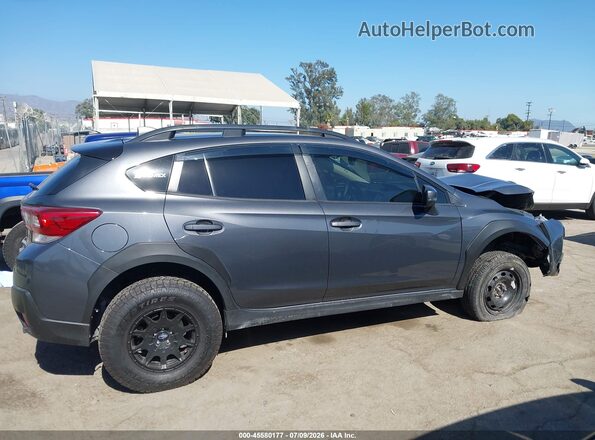 JF2GTHSC7MH309100 2021 SUBARU CROSSTREK Gray Սալոնի հետևի տեսք