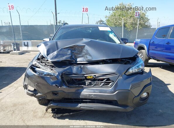 JF2GTHSC7MH309100 2021 SUBARU CROSSTREK Gray Սարքավորումների վահանակի տեսք