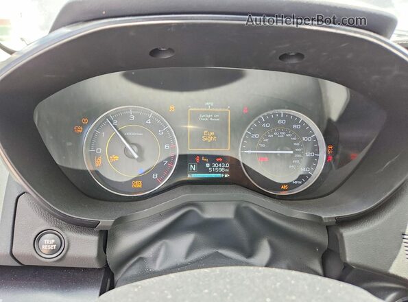 JF2GTHSC7PH243121 2023 SUBARU CROSSTREK Gray Vista del cuadro de instrumentos