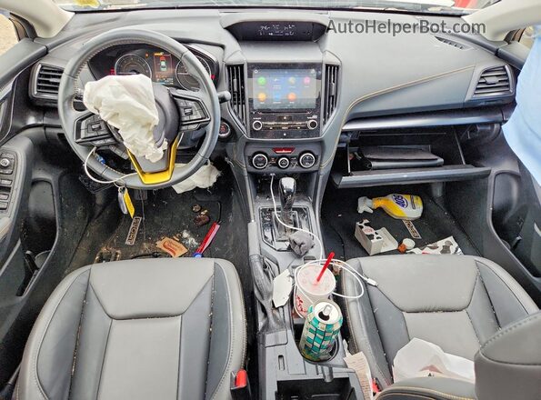 JF2GTHSC7PH303074 2023 SUBARU CROSSTREK Белый Вид панели приборов