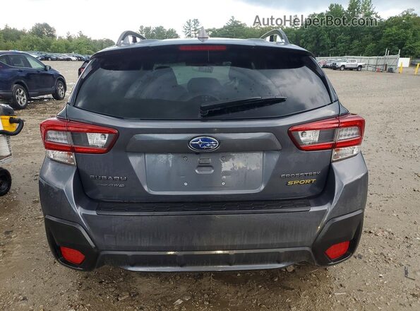 JF2GTHSC8MH373419 2021 SUBARU CROSSTREK Серый Вид сзади