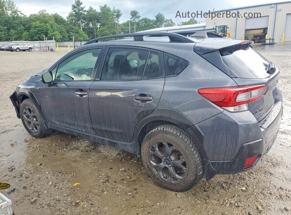 JF2GTHSC8MH373419 2021 SUBARU CROSSTREK Серый Задняя левая четверть