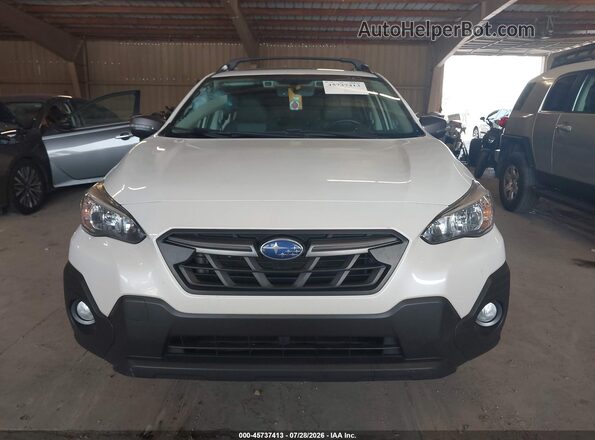 JF2GTHSC8MH656869 2021 SUBARU CROSSTREK White Widok zestawu wskaźników