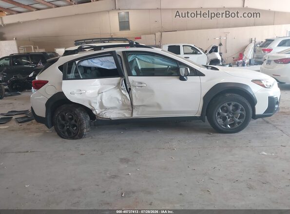 JF2GTHSC8MH656869 2021 SUBARU CROSSTREK White Widok wnętrza z tyłu