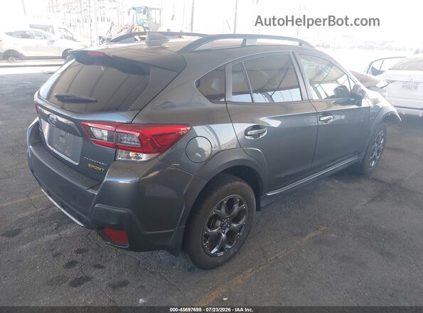 JF2GTHSC8NH221951 2022 SUBARU CROSSTREK Серый Задняя правая четверть