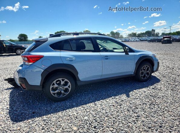 JF2GTHSC8NH260569 2022 SUBARU CROSSTREK Gray Задня права чверть