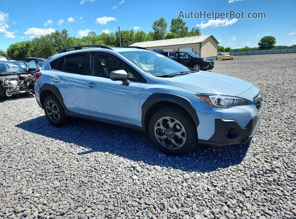 JF2GTHSC8NH260569 2022 SUBARU CROSSTREK Gray Передня права чверть