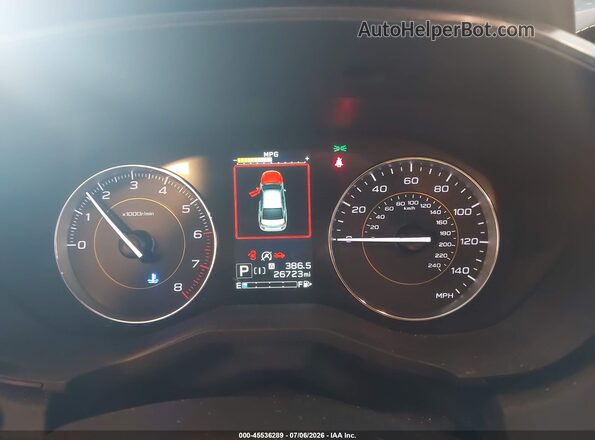 JF2GTHSC8PH269050 2023 SUBARU CROSSTREK Серый Вид задних сидений