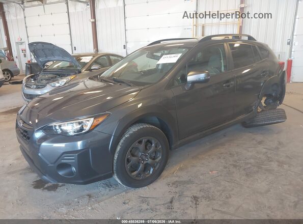 JF2GTHSC8PH269050 2023 SUBARU CROSSTREK Серый Передняя левая четверть