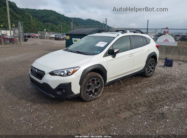 JF2GTHSC9MH221374 2021 SUBARU CROSSTREK White Przód lewy