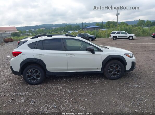 JF2GTHSC9MH221374 2021 SUBARU CROSSTREK White Widok wnętrza z tyłu