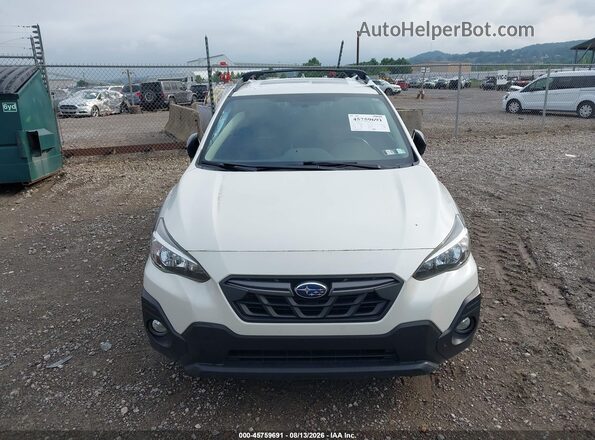 JF2GTHSC9MH221374 2021 SUBARU CROSSTREK White Widok zestawu wskaźników