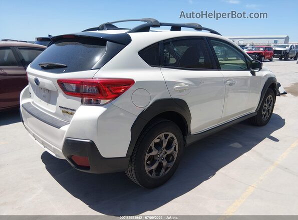 JF2GTHSC9MH299248 2021 SUBARU CROSSTREK White Задня права чверть