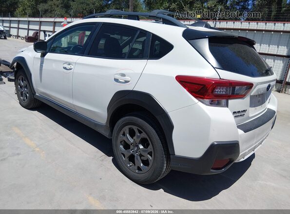 JF2GTHSC9MH299248 2021 SUBARU CROSSTREK White Задня ліва чверть