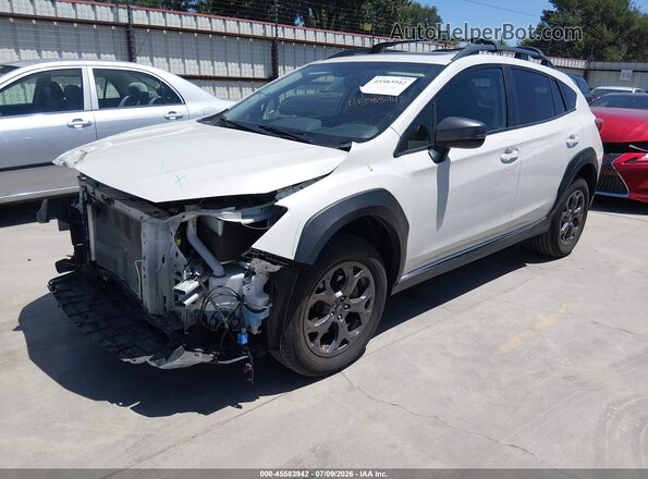 JF2GTHSC9MH299248 2021 SUBARU CROSSTREK White Передня ліва чверть