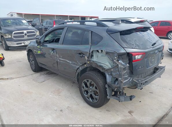 JF2GTHSC9MH363837 2021 SUBARU CROSSTREK Серый Задняя левая четверть