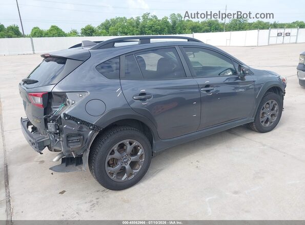 JF2GTHSC9MH363837 2021 SUBARU CROSSTREK Серый Задняя правая четверть