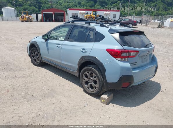 JF2GTHSC9NH240038 2022 SUBARU CROSSTREK Blue Задня ліва чверть