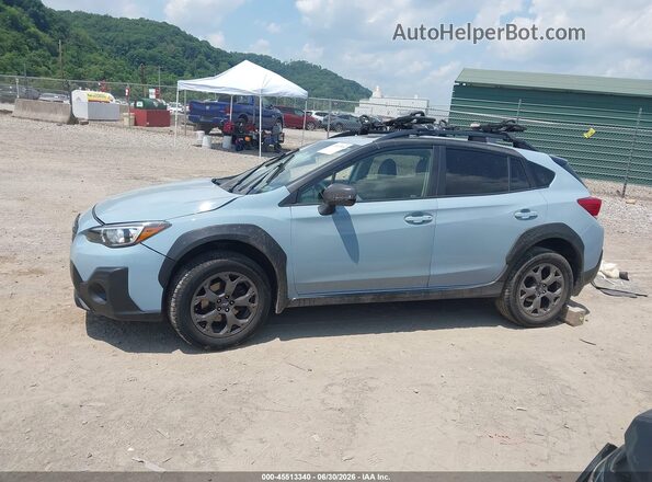 JF2GTHSC9NH240038 2022 SUBARU CROSSTREK Blue Вид задньої частини салону