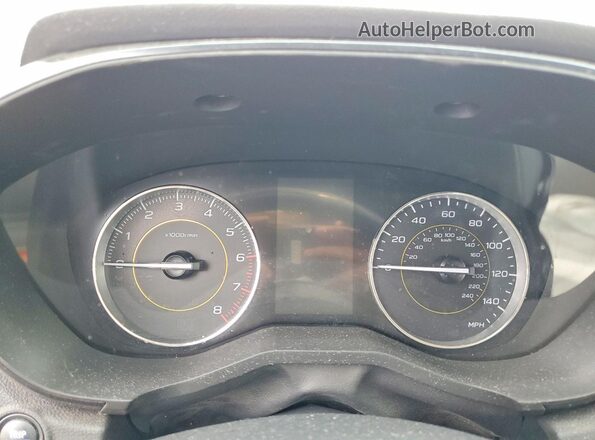 JF2GTHSCXMH235851 2021 SUBARU CROSSTREK Silver Вид щитка приладів