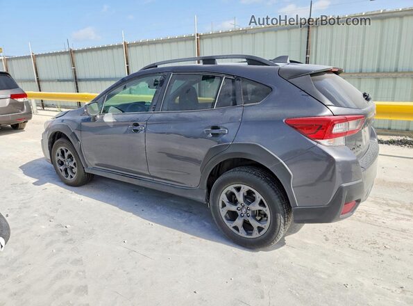 JF2GTHSCXNH229906 2022 SUBARU CROSSTREK Gray უკანა მარცხენა