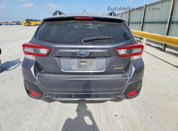 JF2GTHSCXNH229906 2022 SUBARU CROSSTREK Gray უკანა ხედი