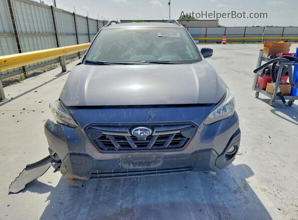 JF2GTHSCXNH229906 2022 SUBARU CROSSTREK Gray წინა ხედი