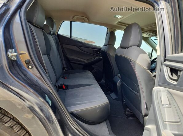 JF2GTHSCXNH229906 2022 SUBARU CROSSTREK Gray უკანა სავარძლების ხედი