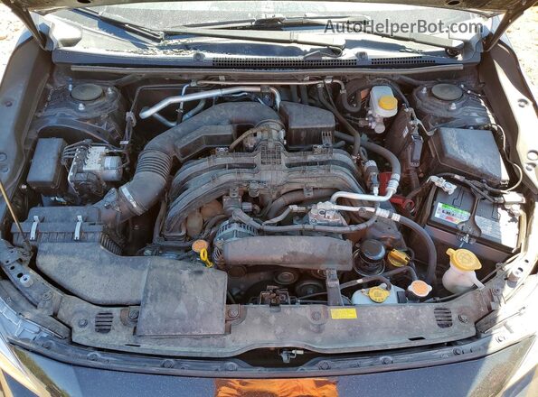 JF2GTHSCXNH255602 2022 SUBARU CROSSTREK Black Շարժիչի բաժամունքի տեսք