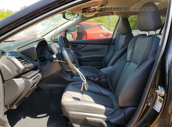 JF2GTHSCXNH255602 2022 SUBARU CROSSTREK Black Սալոնի դիմացի տեսք